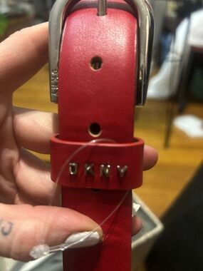 DKNY women’s Belt, Red